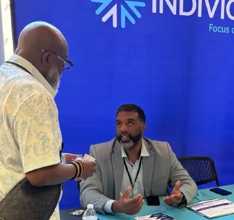 Representatives from Indivior attended the 2026 VCU Research to Recovery conference to discuss medication-assisted treatment, lived experience in substance use disorders, and buprenorphine treatment.